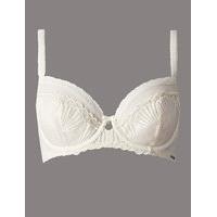 Autograph Embroidered Non-Padded Balcony Bra A-DD