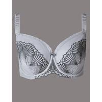 Autograph Embroidered Non-Padded Balcony Bra DD-G