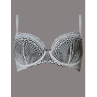 autograph embroidered non padded balcony bra a dd