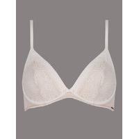 autograph lisette lace underwired non padded plunge bra