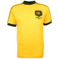 australia 1974 world cup final retro football shirt