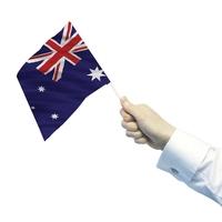 Australia Hand Waving Flag