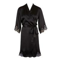 Aubade Black Kimono Rive Gauche Passion