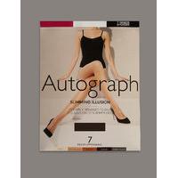 autograph 7 denier cool comfort slimming illusion sheer tights