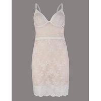 Autograph Lisette Lace Underwired Bridal Slip A-D