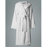 Autograph Luxury Hooded Belted Towelling Dressing Gown