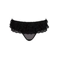 aubade black panties frou frou bote dsir