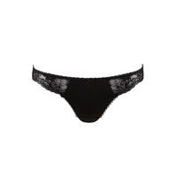 Aubade Black Mini-couer Panties Rive Gauche Passion