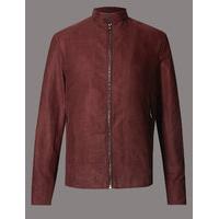 Autograph Mock Suede Harrington Jacket