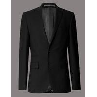 Autograph Black Tailored Fit Wool Jacket