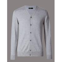 Autograph Merino Wool Rich Slim Fit Cardigan