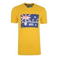 australia rwc 2015 rugby t shirt yellow