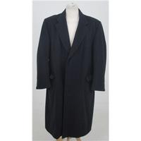 austin reed size 42r navy wool overcoat