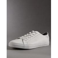 Autograph Leather Lace-up Trainers