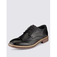 Autograph Big & Tall Leather Red Sole Brogue Shoes