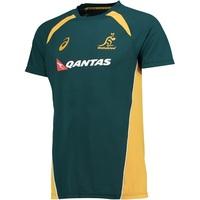 australia match day training top green green