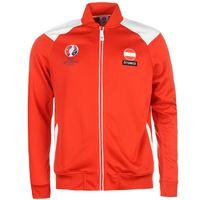 austria uefa euro 2016 track jacket red