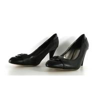 autograph size 55 black slip on shoes