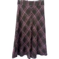 Autograph - Size: 12 - Multi-coloured - Checked skirt