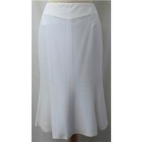 Autograph (M&S) - Size: 12 - White - Knee length skirt