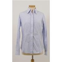 austen size 10 blue and white striped shirt