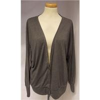 autograph essentials ms size 14 grey cardigan