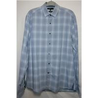 Autograph - Size: 15 1/2 - Iris - Shirt Autogtraph - Blue - Long sleeved shirt