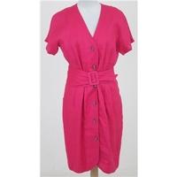 Austin Reed: Size 10: Pink button front dress