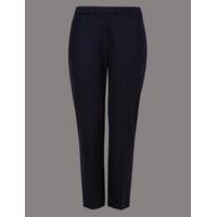 Autograph PLUS Wool Blend Tapered Leg Trousers