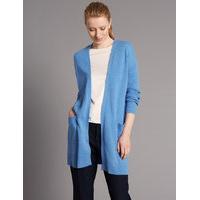 Autograph Pure Cashmere Longline Twin Pocket Cardigan