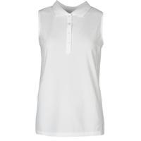 aur sleeveless pique polo shirt ladies