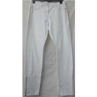 autograph weekend ms size l white jeans