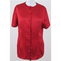 Austin Reed, size 12 red silk t-shirt