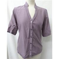 Autograph Wekend (M&S) - Size: 10 - Purple - Short sleeved shirt