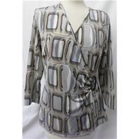 Autograph (M&S) - Size: 14 - Beige - Long sleeved shirt