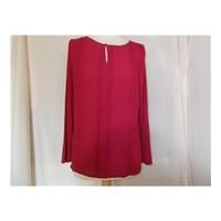 Autograph, Size 12, Long Sleeved Red Top