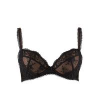 Aubade Black Push-up Bra Rive Gauche Passion