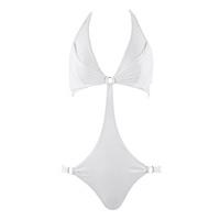 Aubade Swimwear White Trikini Swimsuit Cocktail Glam