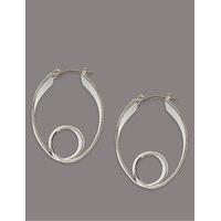 Autograph Modern Swirl Hoop Earrings