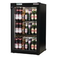 Autonumis EcoChill 1 Door Back Bar Cooler Black A209119