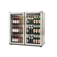 Autonumis EcoChill Double Hinged Door Maxi Back Bar Cooler, St/St A21013