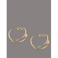 Autograph Deco Ball Hoop Earrings