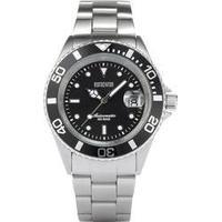 automatic wrist watch eau 100 42 mm stainless steel encl