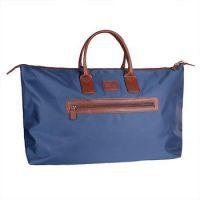 Audrey Weekend Bag - Navy/Tan