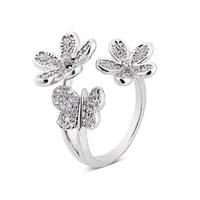 august woods outlet embellished butterfly ring