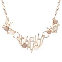 August Woods Blush Rose Abstract Necklace