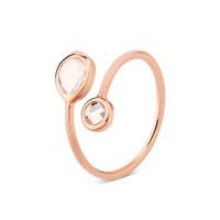 August Woods Pink Opal Open Ring