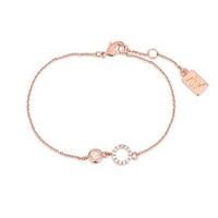 august woods blush pink crystal bracelet