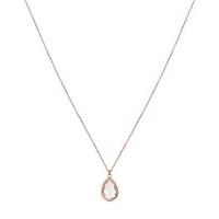 August Woods Rose Gold April Necklace