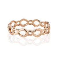August Woods Rose Gold Open Ovals Bangle